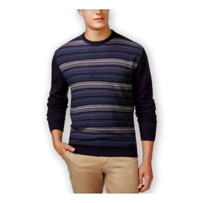 Weatherproof Mens Marled Striped Pullover Sweater, Style # F54148ME 