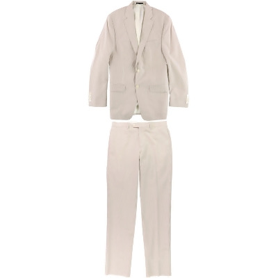 Ralph Lauren Mens Ultraflex Two Button Formal Suit, Style # LETO21QX0200 