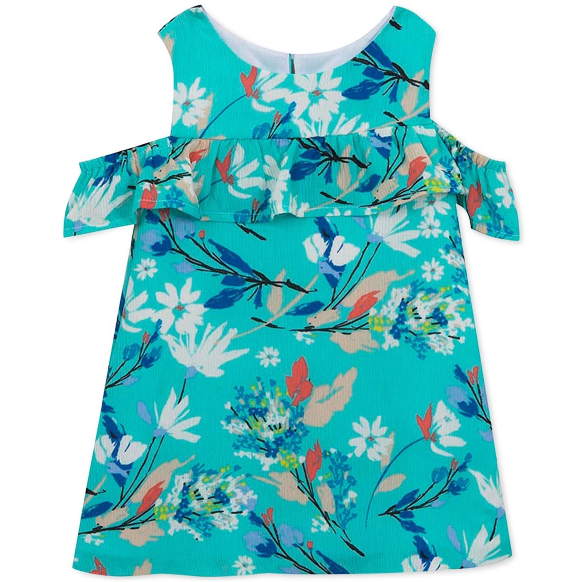Rare Editions Girls Floral A-line Dress, Style # S882248