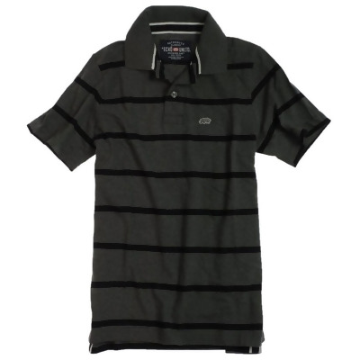 Ecko Unltd. Mens Clean Stripe Jersey Rugby Polo Shirt, Style # 03947 