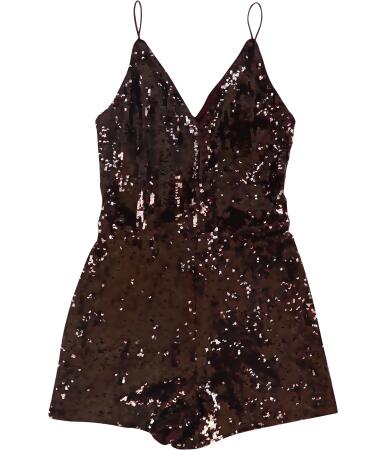 GUESS Womens Sequined Romper Jumpsuit, Style # W84D25R80O0-2 