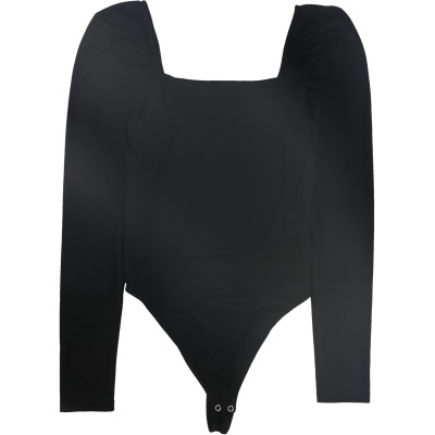 bar III Womens Solid Bodysuit Jumpsuit, Style # 100081425 