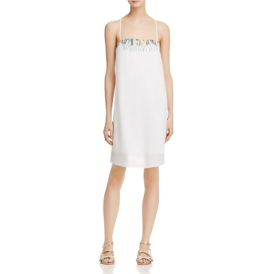 French Connection Womens Melissa Embroidered Slip Dress, Style # 71HPN 