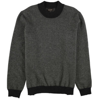 Tasso Elba Mens Herringbone Pullover Sweater, Style # 100033330MN 