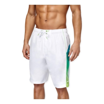 Speedo Mens Ombre Splice Volley Swim Bottom Board Shorts, Style # 7784004 