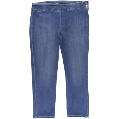 Ralph Lauren Womens Side zipper fly Cropped Jeans, Style # 002123 