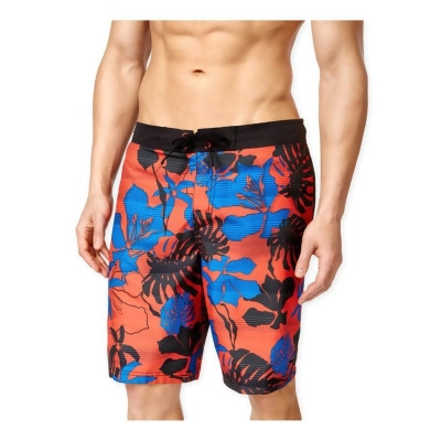 Speedo Mens Tropical Print Swim Bottom Trunks, Style # 7784008 