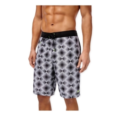 Speedo Mens Geo Diamond E-Board Swim Bottom Board Shorts, Style # 7784005 
