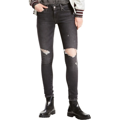 Levis Womens Distressed Skinny Fit Jeans, Style # 188810218 