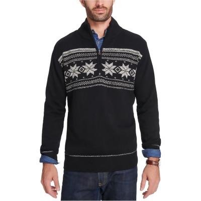 Weatherproof Mens Snowflake Knit Pullover Sweater, Style # F74011ME 