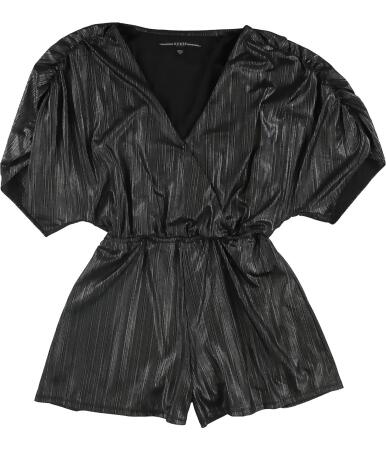 GUESS Womens Metallic Romper Jumpsuit, Style # W84D59S8470 