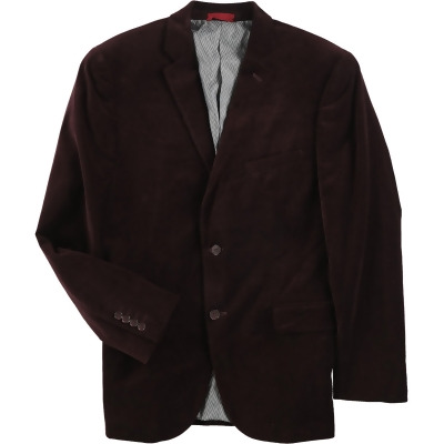 Alfani Mens Velvet Two Button Blazer Jacket, Style # RF5SP23006 