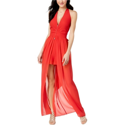 XOXO Womens Sheer Panel Romper Jumpsuit, Style # XYD356 