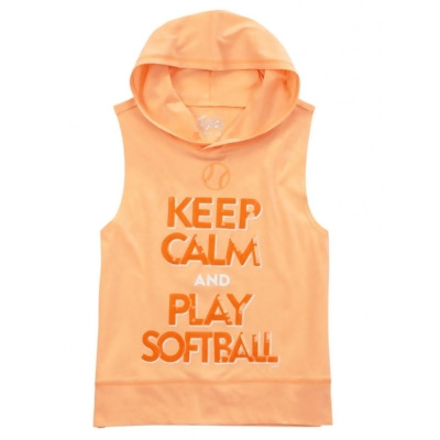 Justice Girls Keep Calm Softball Embellished T-Shirt, Style # 0604 