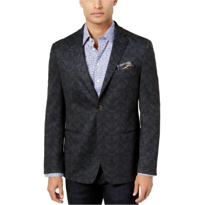 Tallia Mens Slim-Fit Pattern Two Button Blazer Jacket, Style # VECI1TPR0046 