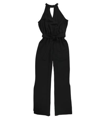 bar III Womens Belted Wide-Leg Jumpsuit, Style # 100015414 