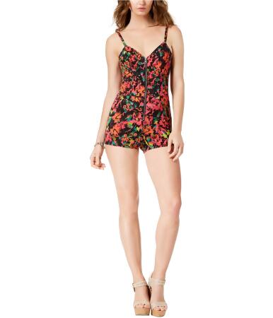 GUESS Womens Lucid Jungle Romper Jumpsuit, Style # W82H96R3A70 