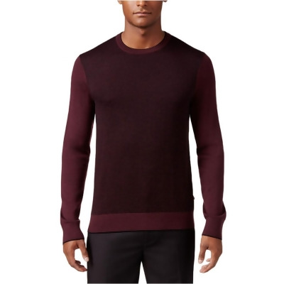Michael Kors Mens Colorblocked Herringbone Pullover Sweater, Style # CF66K0G2DG 