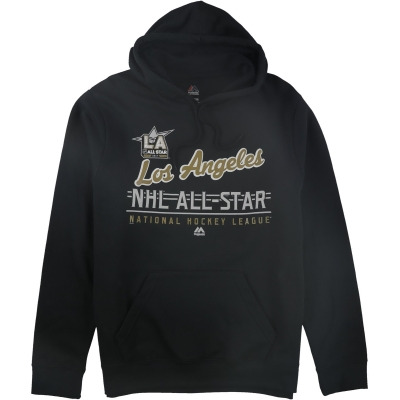 Majestic Mens NHL All-Star Los Angeles 2017 Hoodie Sweatshirt, Style # 004698 