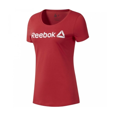 Reebok Womens Logo Graphic T-Shirt, Style # EC2050 