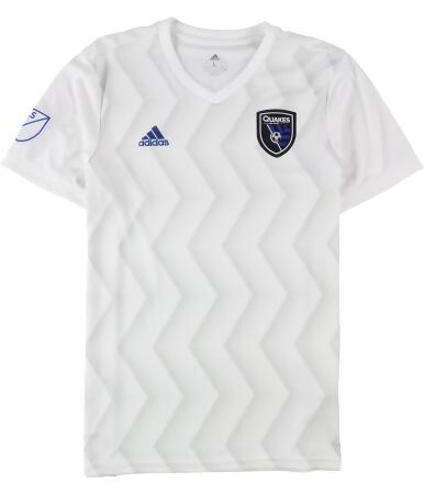 Adidas Mens San Jose Quakes Jersey, Style # 7417A-14