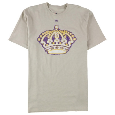 Majestic Mens Kings Crown Logo Graphic T-Shirt, Style # MS50-6LN 