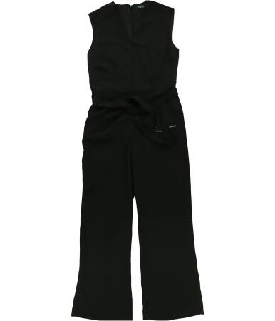 Ralph Lauren Womens Faux-Wrap Jumpsuit, Style # 200671228001-1 