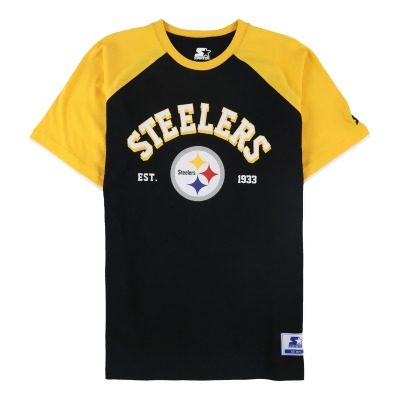 STARTER Mens Pittsburgh Steelers Graphic T-Shirt, Style # 6S20Z378 