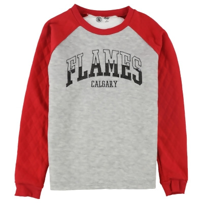 G-III Sports Womens Calgary Flames Sweatshirt, Style # 6J20R736 