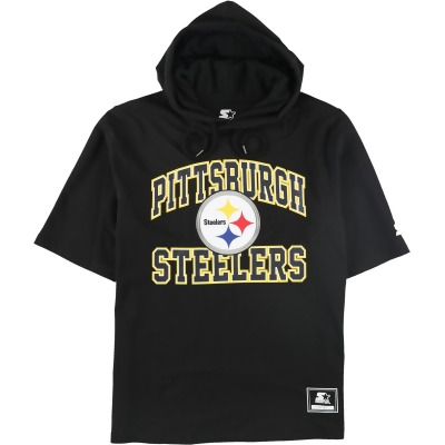 STARTER Mens Pittsburgh Steelers Hoodie Sweatshirt, Style # 6S20Z382 
