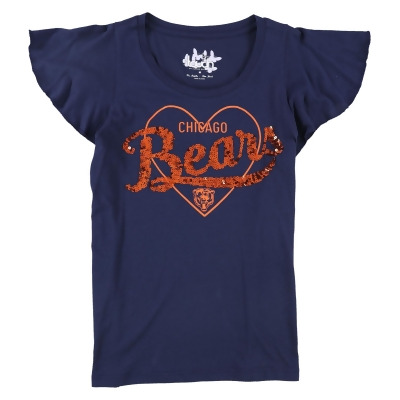 Touch Womens Chicago Bears Embellished T-Shirt, Style # 6T90Z852 