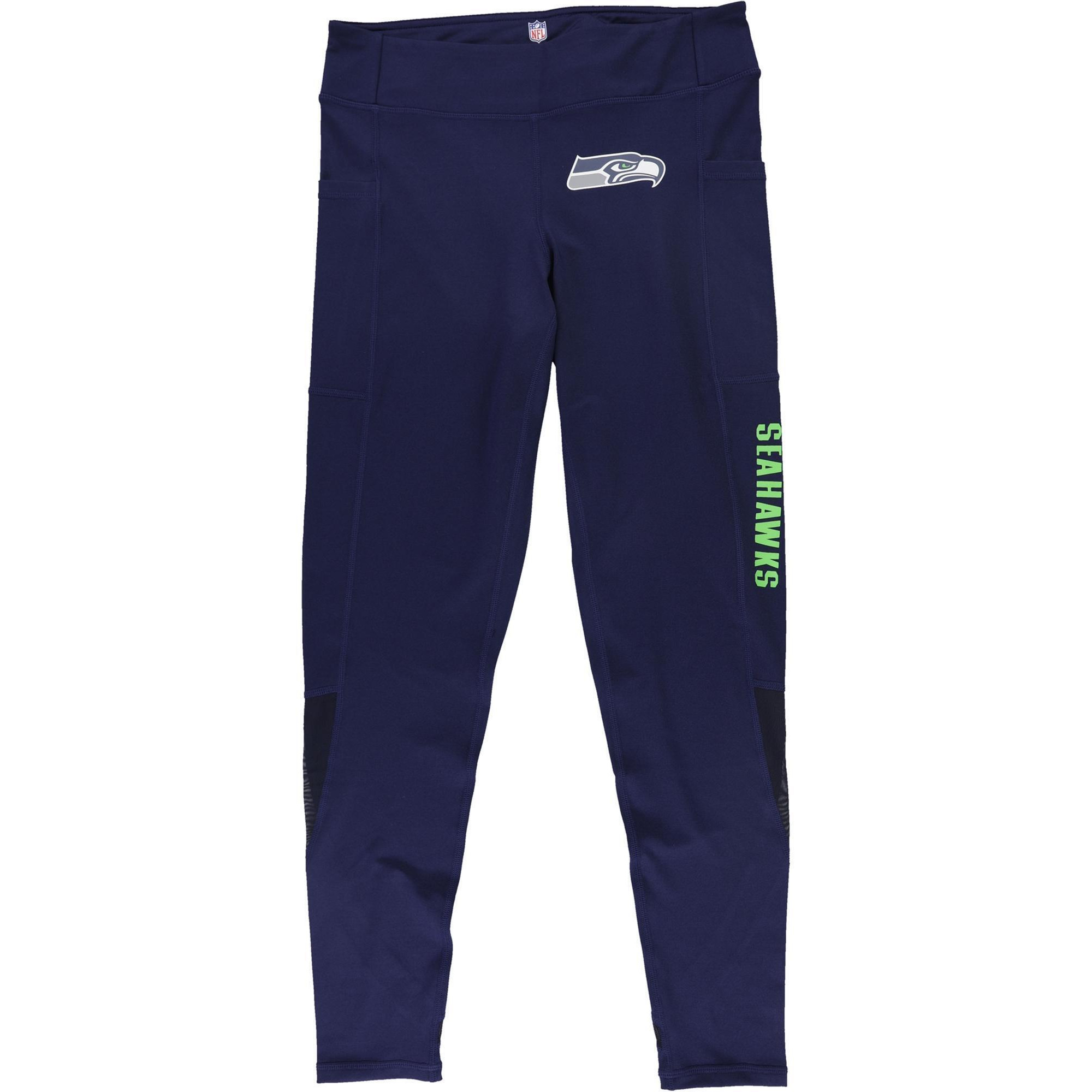 MSX Womens Seattle Seahawks Compression Athletic Pants, Style # 6Q20N882