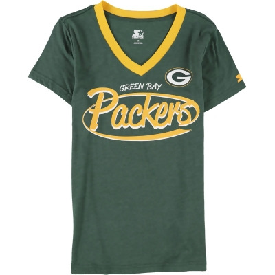 STARTER Womens Green Bay Packers Graphic T-Shirt, Style # 9S10Z855 