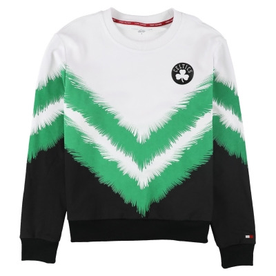Tommy Hilfiger Womens Boston Celtics Sweatshirt, Style # 6U13Z175 