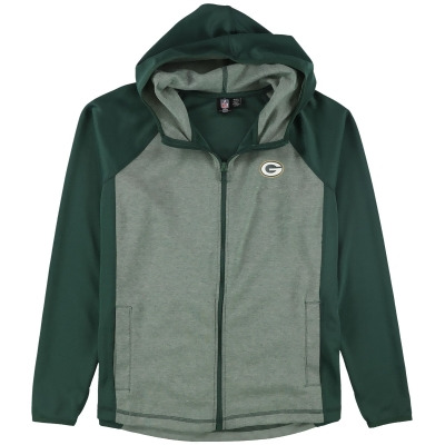 NFL Womens Green Bay Packers 2-Tone Hoodie Sweatshirt, Style # 6J0-680 