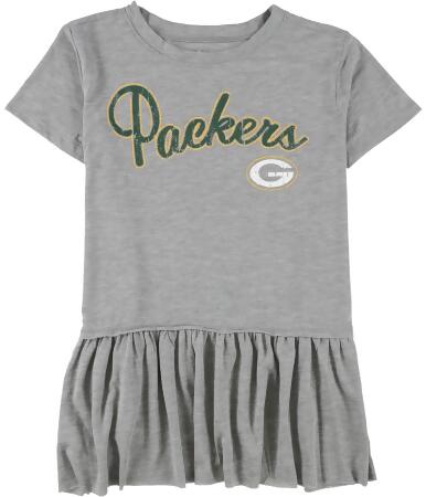 Touch Womens Green Bay Packers Peplum Graphic T-Shirt, Style # 6T90Z855