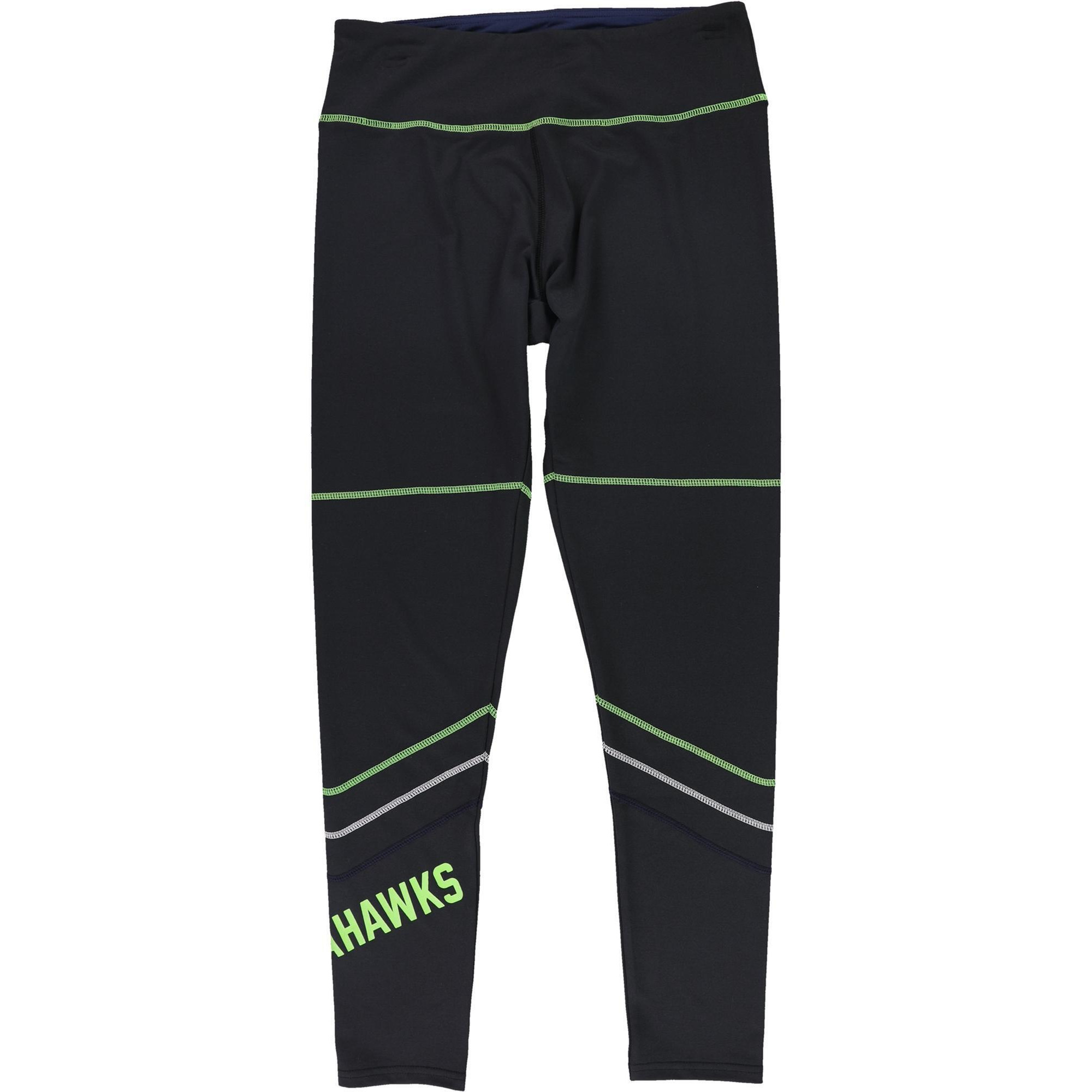 G-III Sports Womens Seattle Seahawks Compression Athletic Pants, Style # 6J90Z942