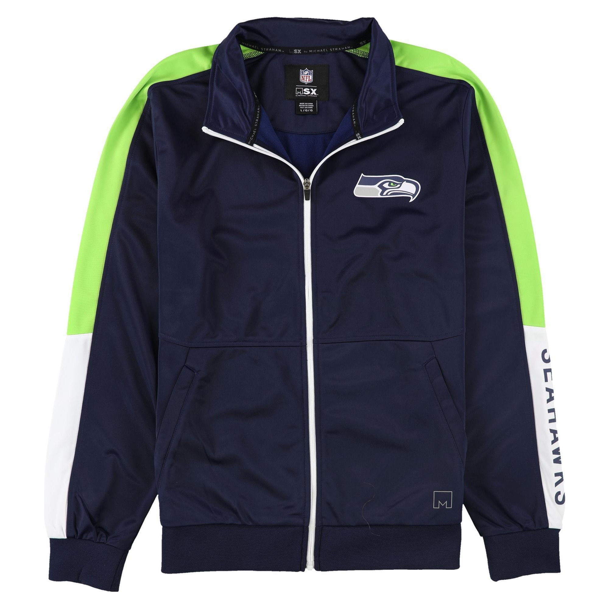 G-III Sports Mens Seattle Seahawks Track Jacket, Style # 6R20Z624