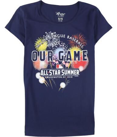 G-III Sports Womens MLB All-Star Summer 2018 Graphic T-Shirt, Style # 6MQDZN00