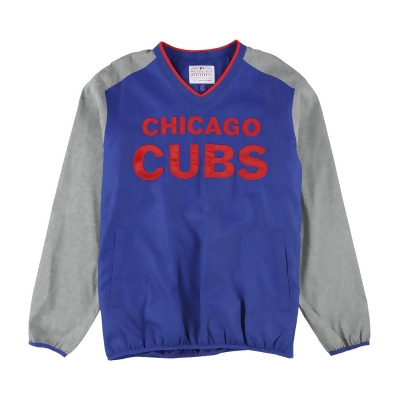 G-III Sports Mens Chicago Cubs Side Zip Sweatshirt, Style # LA05V925 
