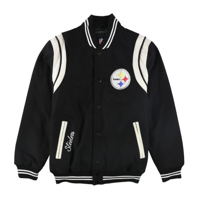 NFL Mens Pittsburgh Steelers Varsity Jacket, Style # LA90Z026 