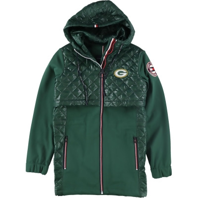 Tommy Hilfiger Womens Green Bay Packers Jacket, Style # 6U00Z040 