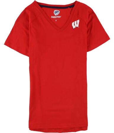 Hands High Womens Wisconsin Badgers Graphic T-Shirt, Style # 6L92Z255