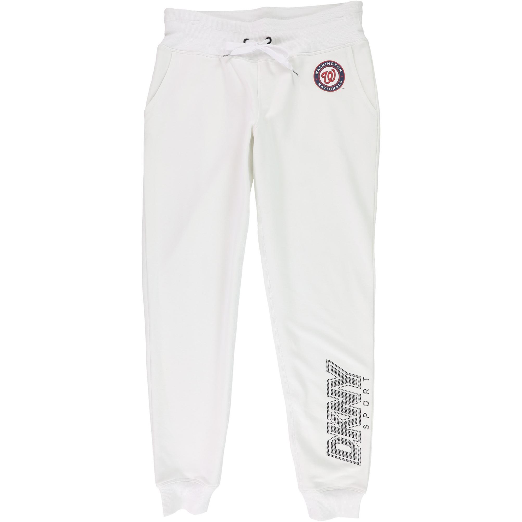 DKNY Womens Washington Nationals Athletic Jogger Pants, Style # DS15Z139
