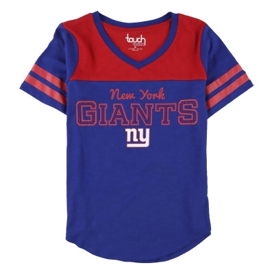 Touch Womens New York Giants Rhinestone Embellished T-Shirt, Style # 6T9-441 
