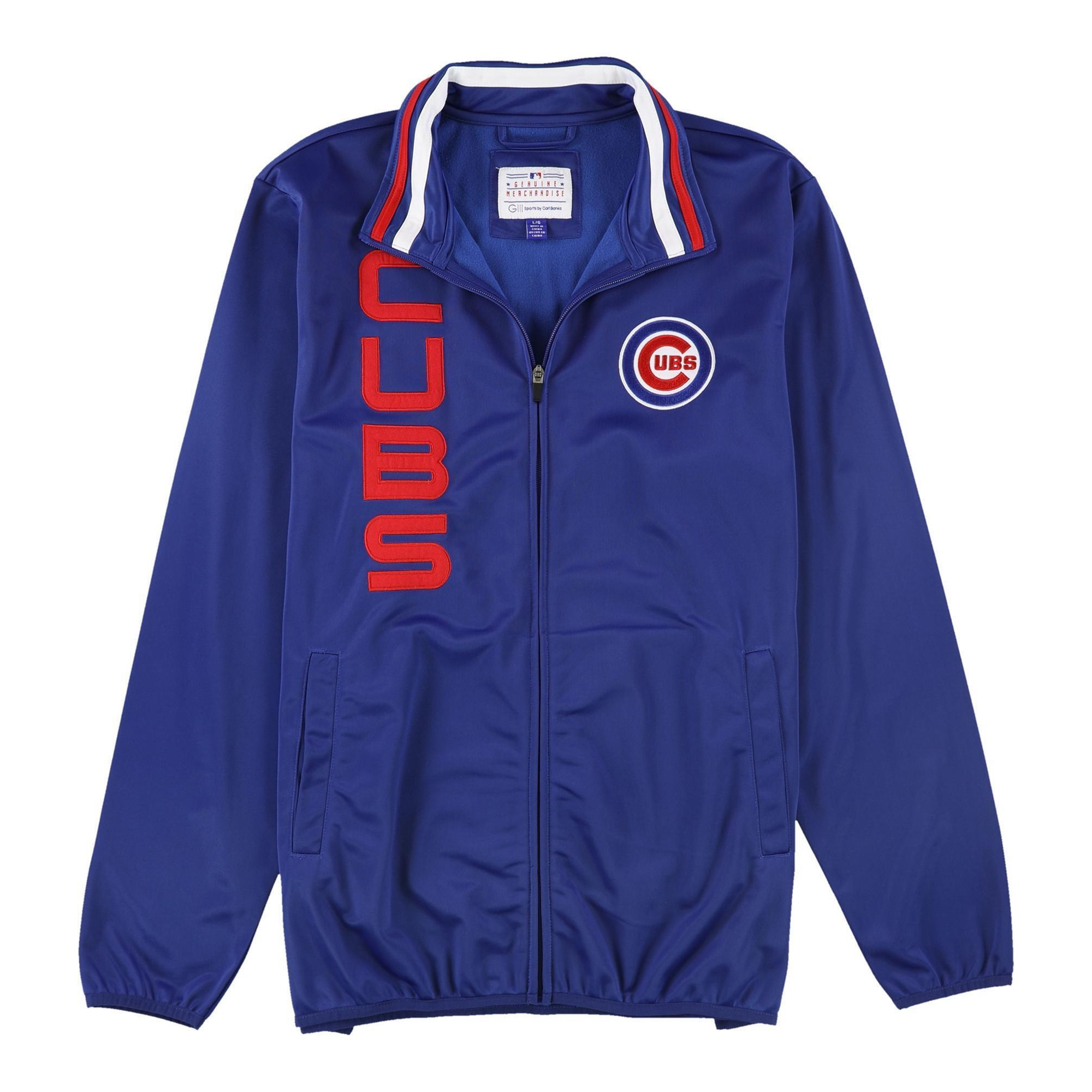 G-III Sports Mens Chicago Cubs Track Jacket, Style # LA05Z919