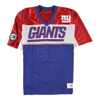 Tommy Hilfiger Mens New York Giants Jersey, Style # 6V00Z008 