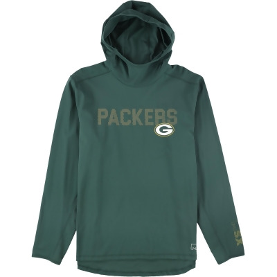 MSX Mens Green Bay Packers Hooded Graphic T-Shirt, Style # 6R10Z062 