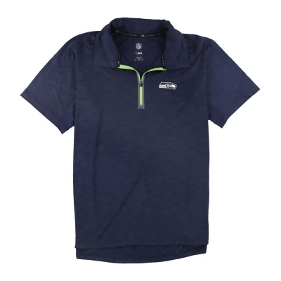 G-III Sports Mens Seattle Seahawks Rugby Polo Shirt, Style # 6R9-603-1 
