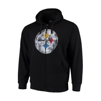 STARTER Mens Pittsburgh Steelers Hoodie Sweatshirt, Style # 6AQKOB00 